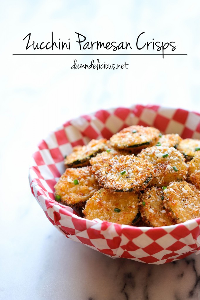 Zucchini-parmesan-crisps from damndelicious