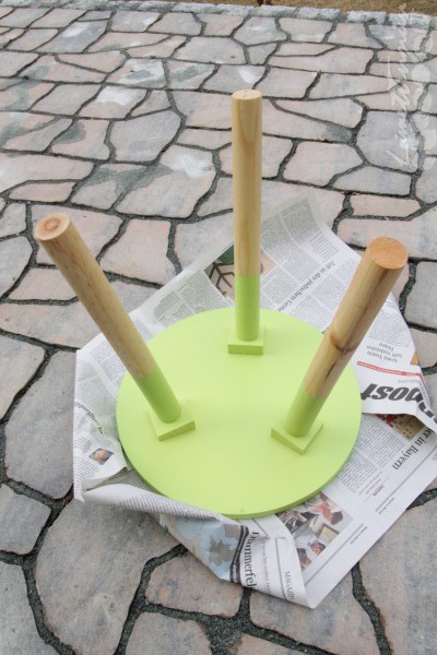 Beistelltischchen DIY Make-Over aufpeppen
