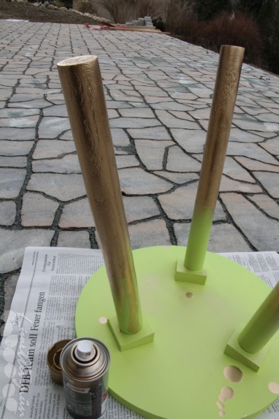 Beistelltischchen DIY Make-Over aufpeppen