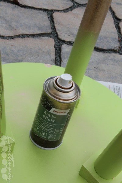 Beistelltischchen DIY Make-Over aufpeppen