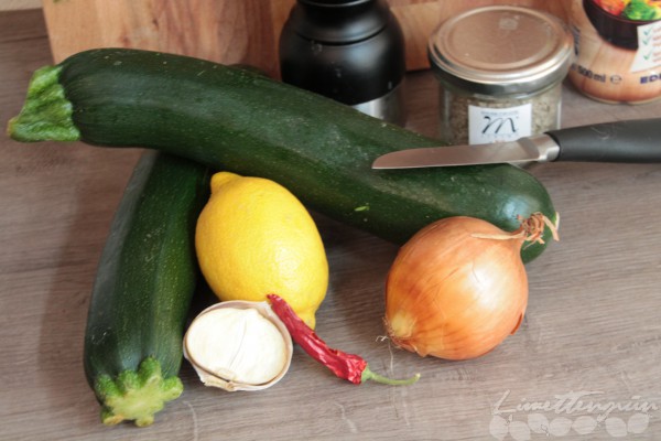 Wildlachs mit Zucchini-Spaghetti