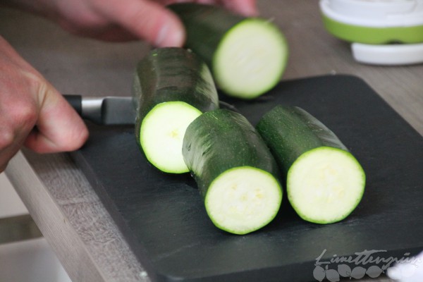 Wildlachs mit Zucchini-Spaghetti