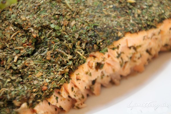 Wildlachs mit Zucchini-Spaghetti
