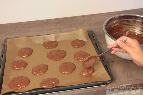 "versunkene" Smartie Cookies