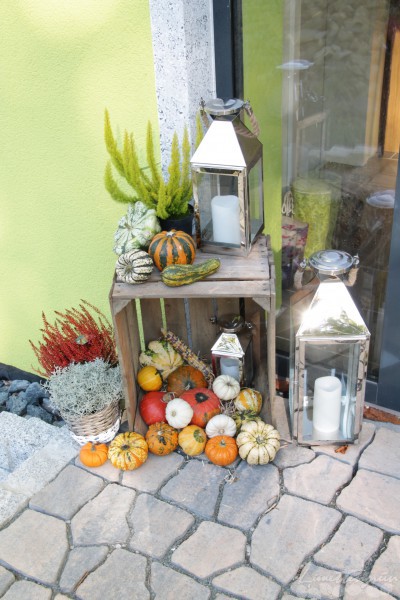 Herbstdeko und Kürbisliebe