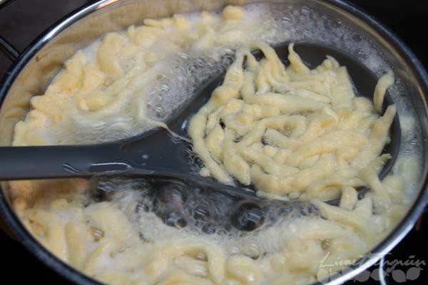 selbstgemachte Spätzle