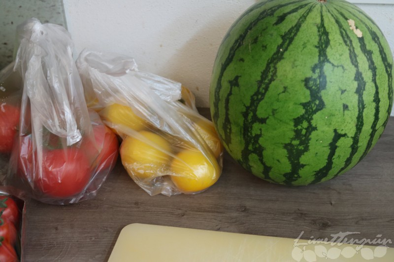 Wassermelonen-Salat