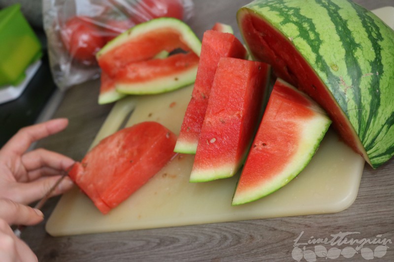 Wassermelonen-Salat
